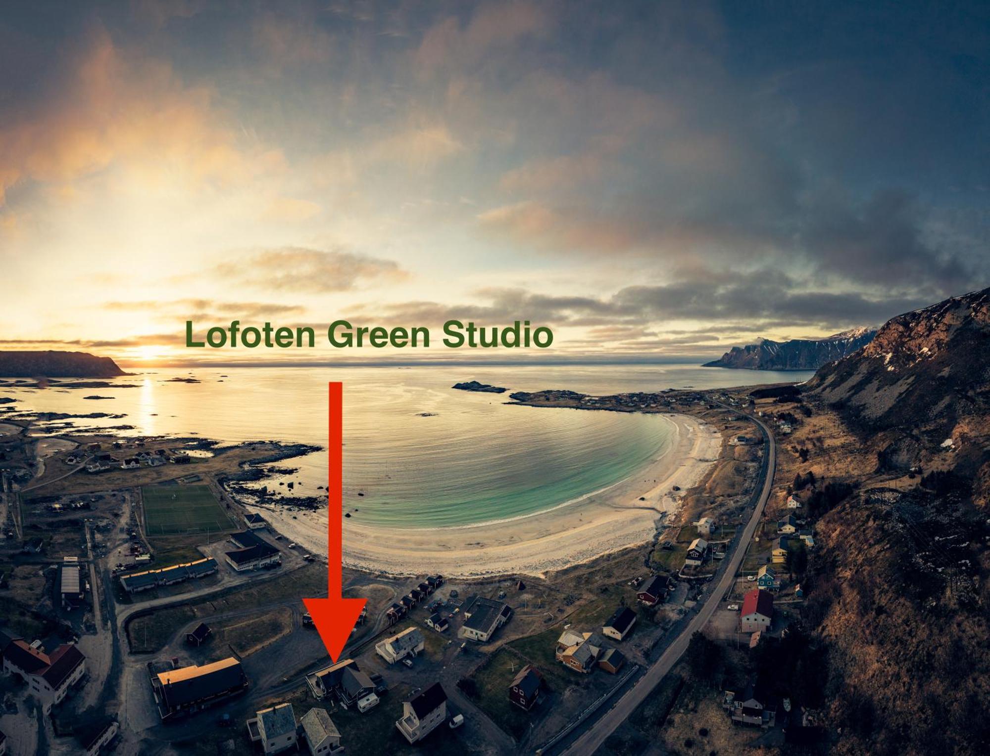 Lofoten Green Studio Ramberg Exterior photo