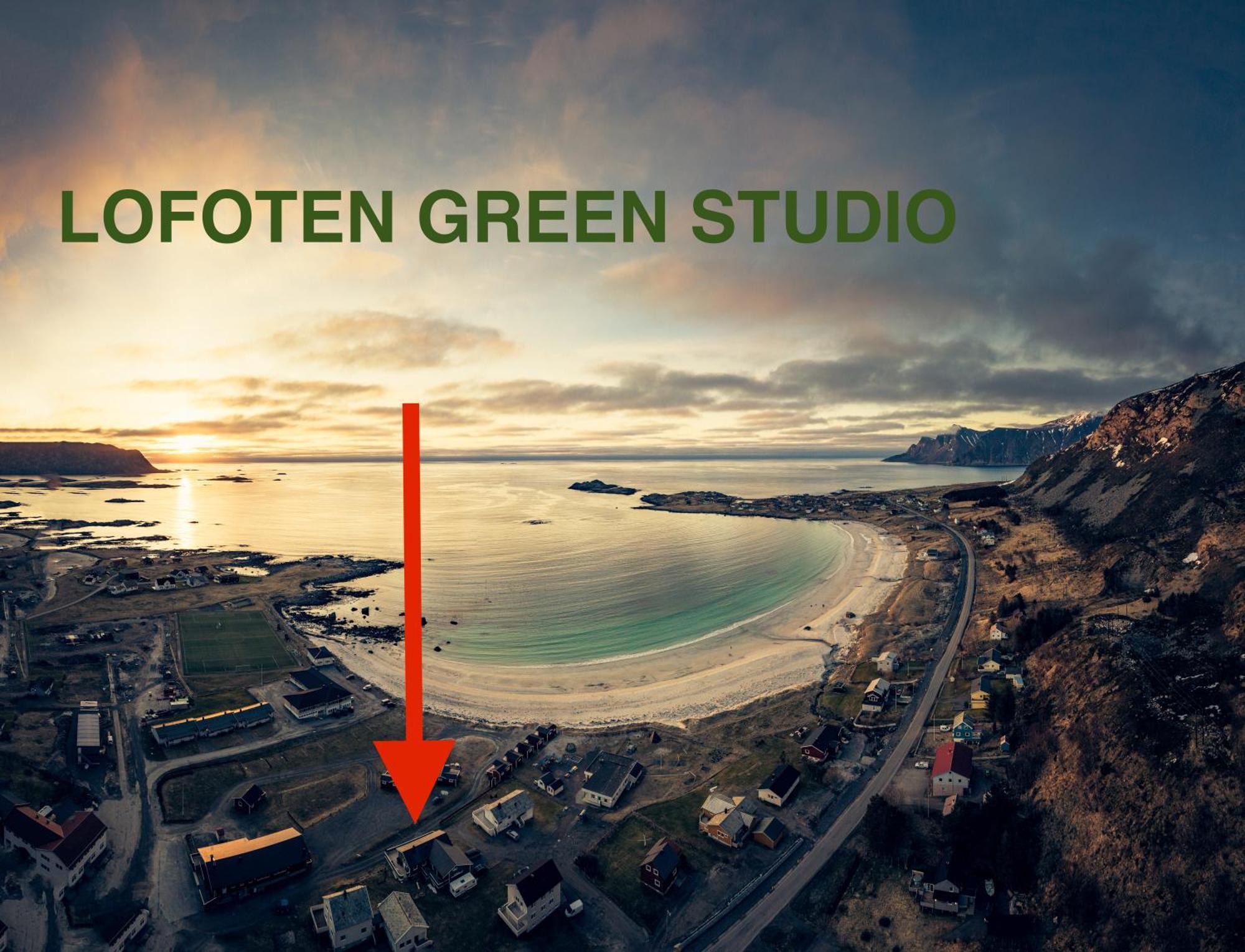 Lofoten Green Studio Ramberg Exterior photo